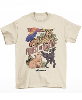 Camiseta animales amazonas Greenpeace