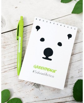 Papelería ecológica Greenpeace