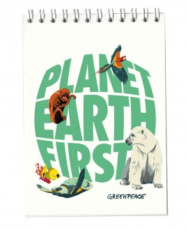 Bloc ecológico Planet Earth Greenpeace