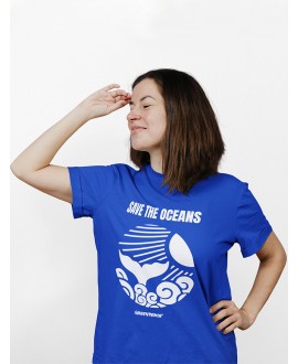 Camiseta unisex océanos Greenpeace