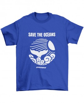 Camiseta Save the ocean Greenpeace